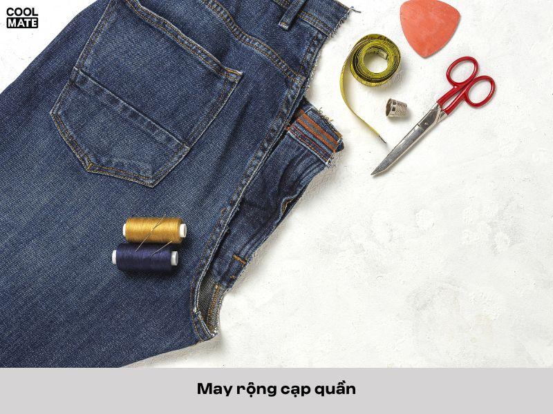May rộng cạp quần