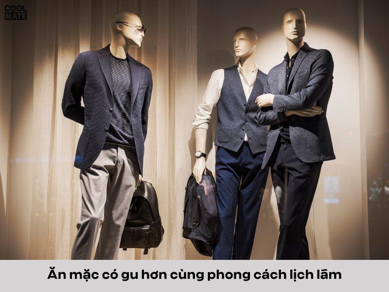 Phong cách ăn mặc lịch lãm cho nam