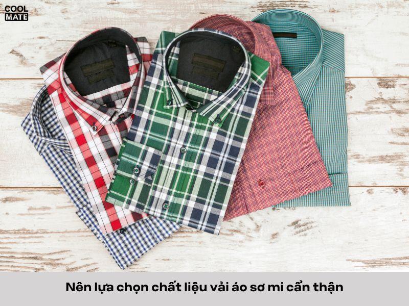 Chọn áo sơ mi vừa vặn