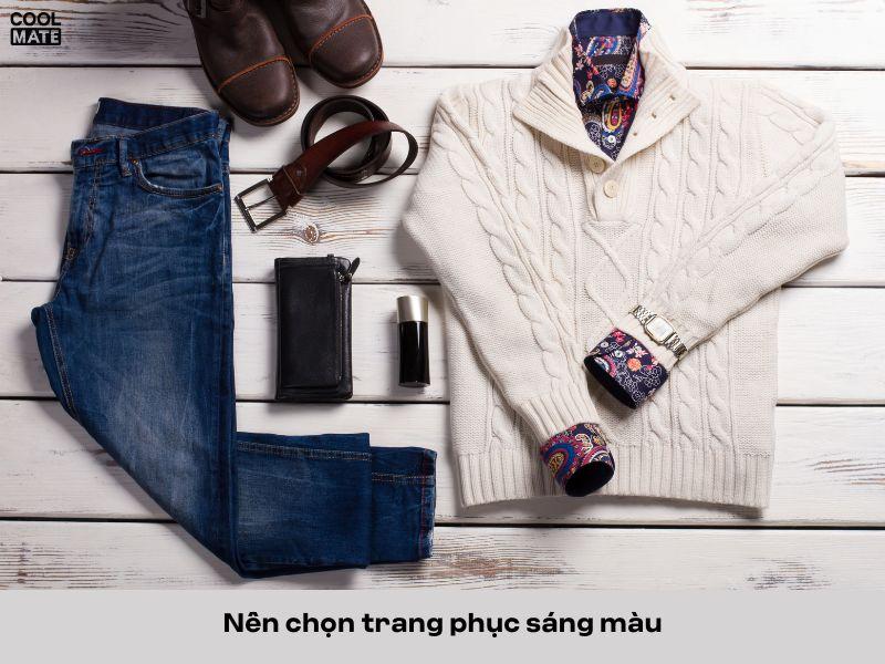 Cách ăn mặc cho nam gầy