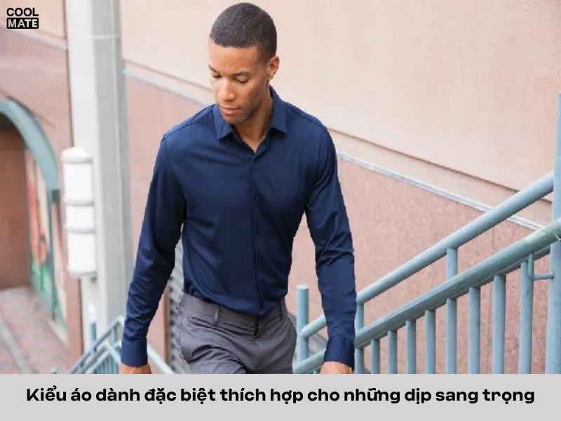 Áo sơ mi Dress Shirt dành cho dịp sang trọng