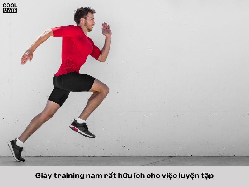 Hình ảnh minh họa công dụng của giày training