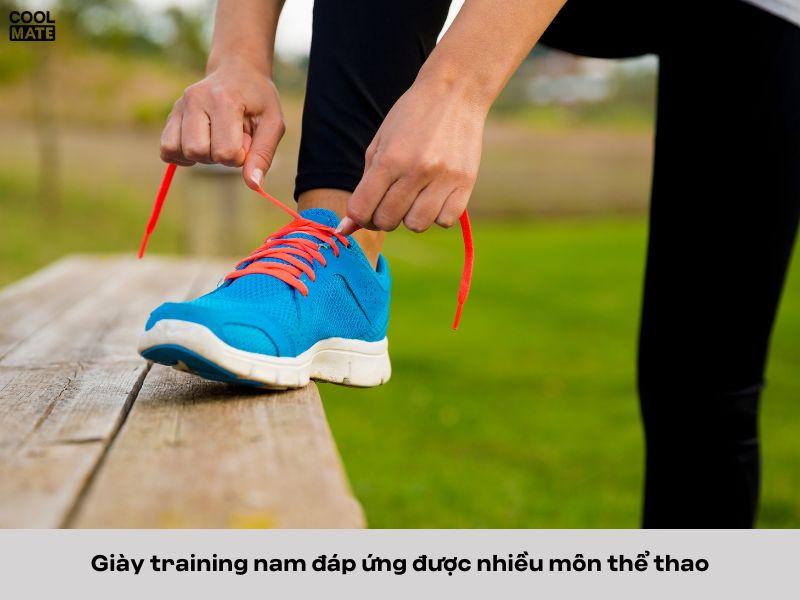 Hình ảnh minh họa các hoạt động sử dụng giày training