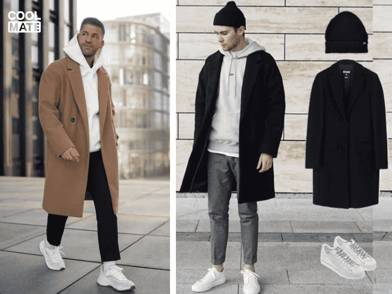 Cách phối áo hoodie nam