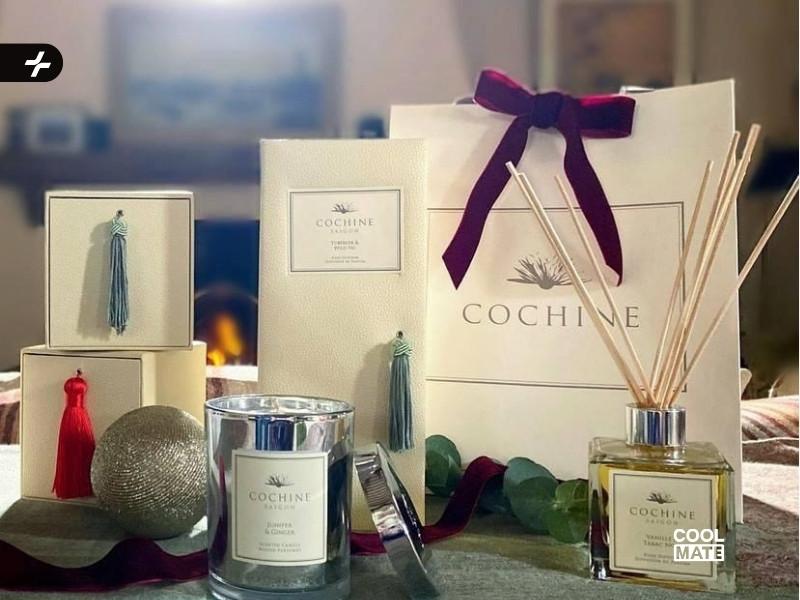 Nến thơm Cochine - hương gỗ và hoa cỏ