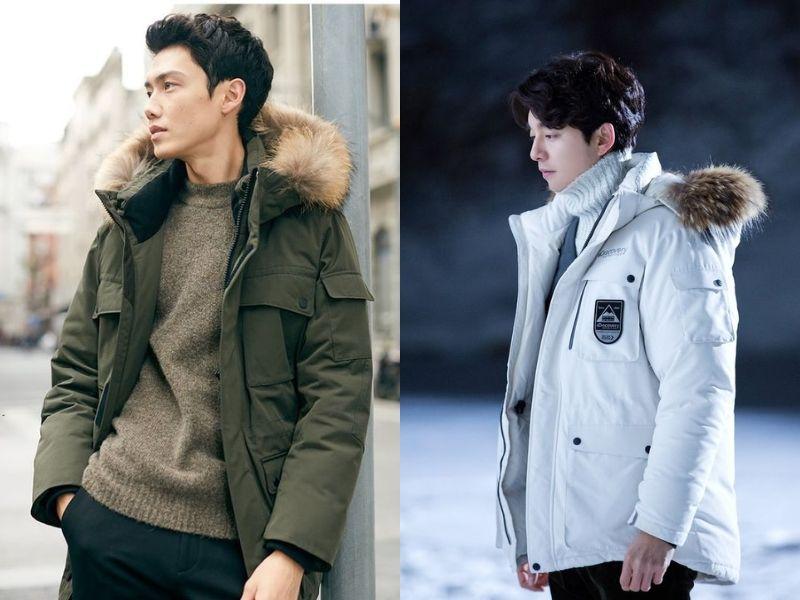 Phối đồ cùng áo parka ấm áp (Nguồn ảnh: Coolmate)