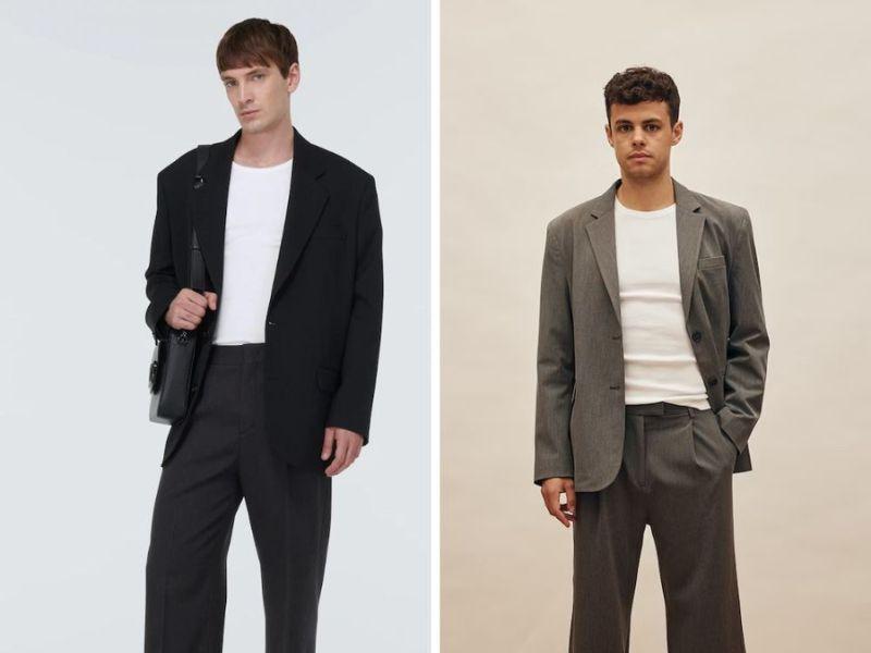 Áo tank top mặc trong vest/ suit 