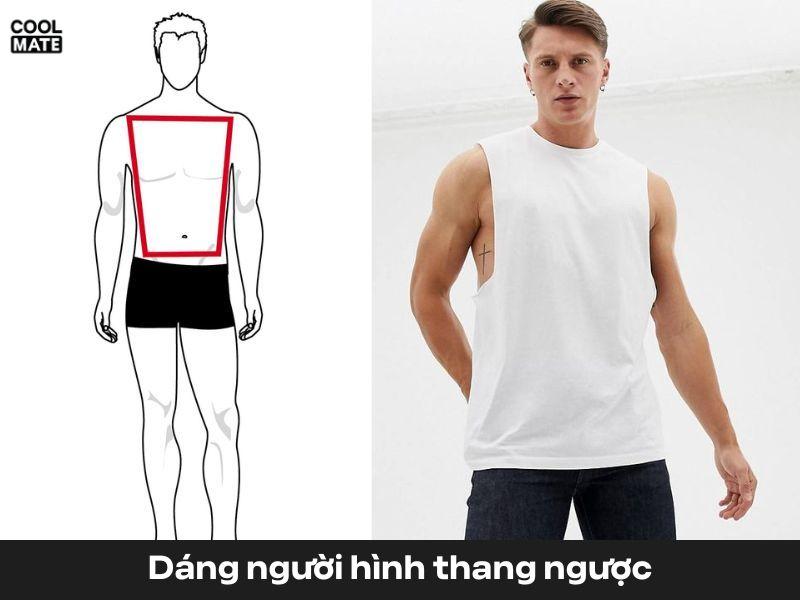 Dáng người hình thang ngược