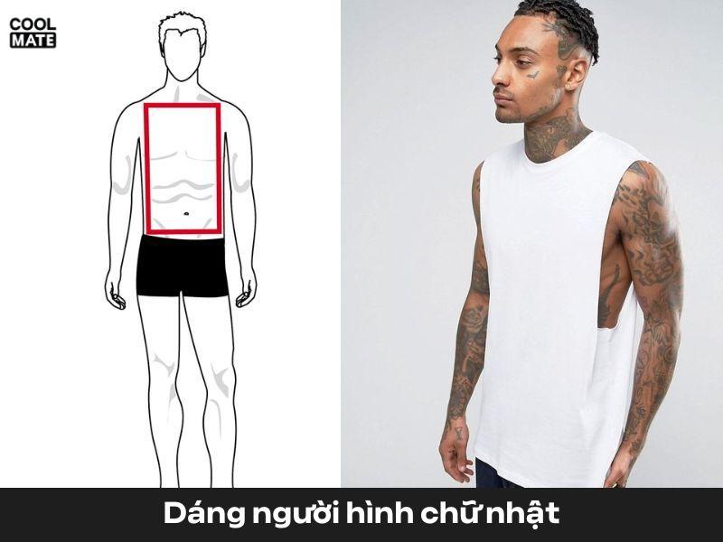 Dáng người hình chữ nhật