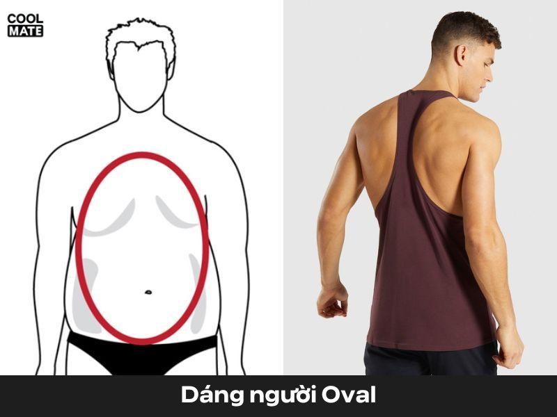 dáng người oval