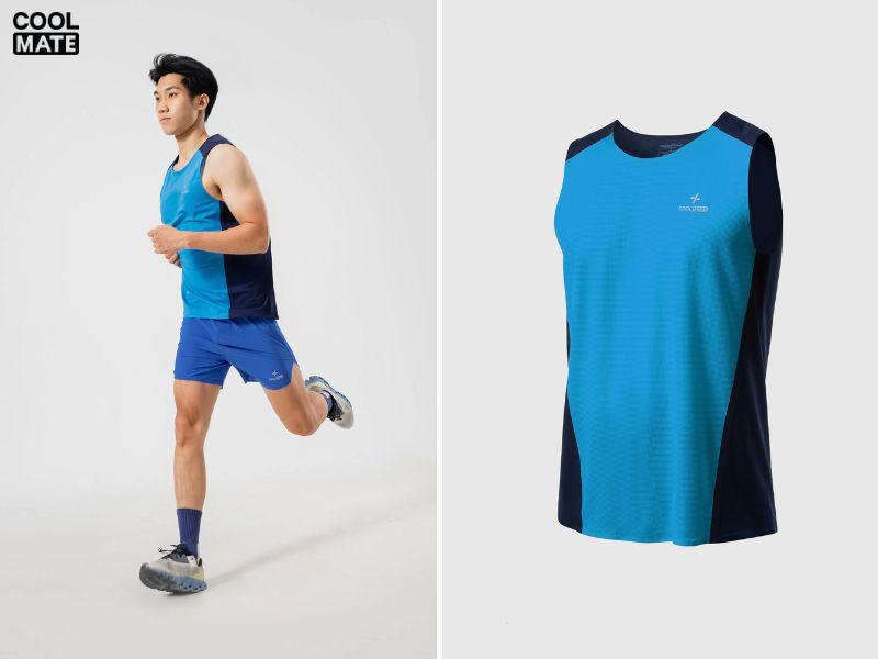 Áo Singlet chạy bộ không đường may CoolFast hội tụ mọi tinh hoa của sản phẩm thể thao Coolmate