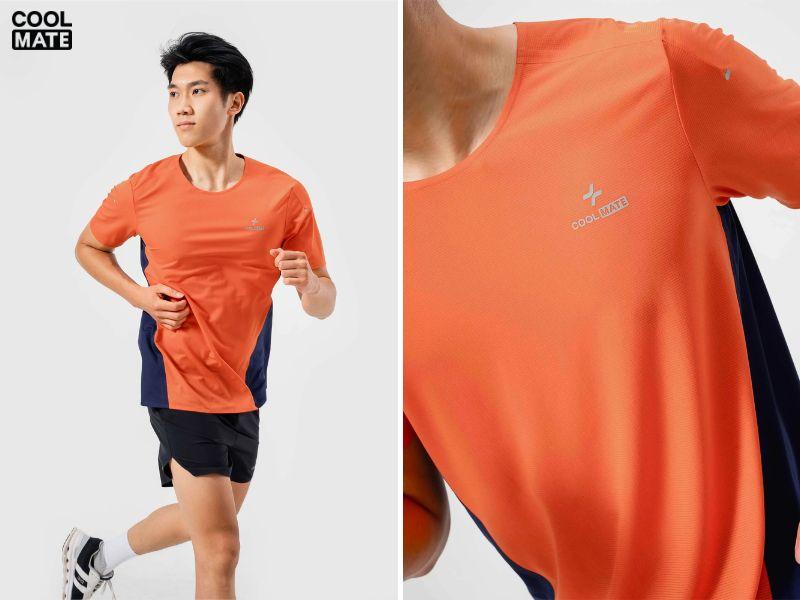 Bung toả sức mạnh với mẫu áo thun chạy bộ không đường may CoolFast