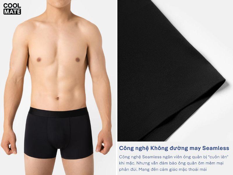Chiếc quần lót nam Trunk Excool Microfiber Seamless mang đến trải nghiệm hoàn hảo cho nam giới