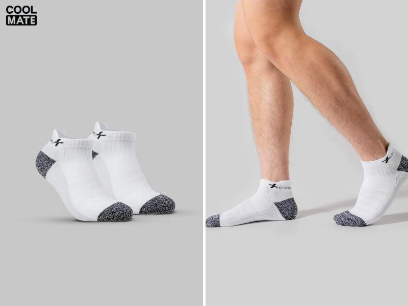 Tất thể thao Seamless cổ ngắn - Item không thể thiếu cho dân vận động