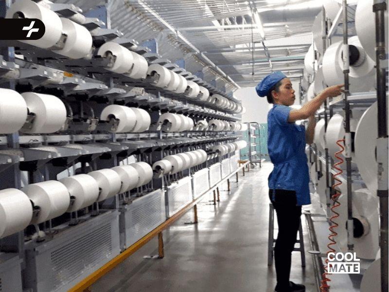 Sợi vải Spandex được bảo quản cẩn thận