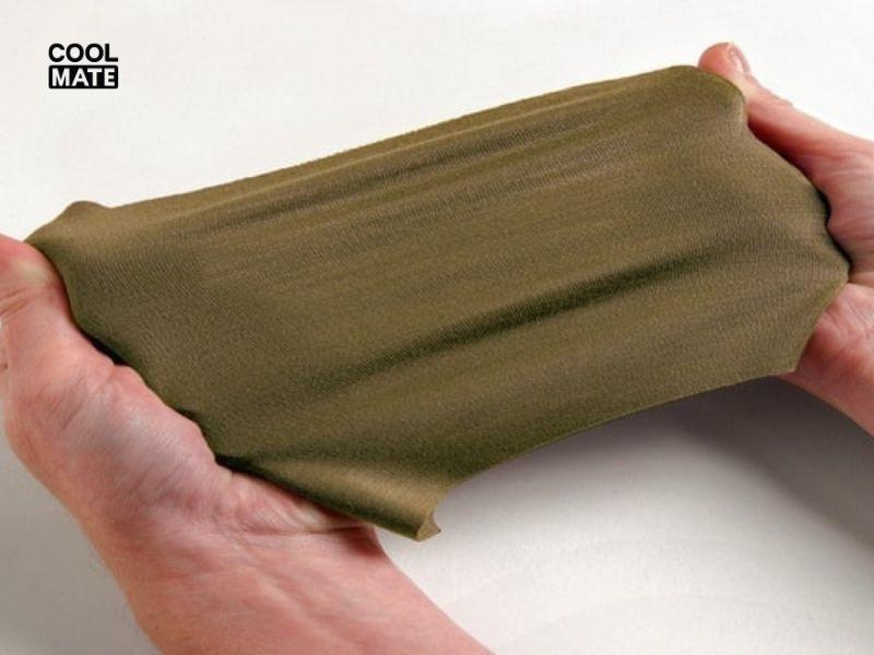 Khả năng co giãn vượt trội của vải stretch so với các chất liệu khác