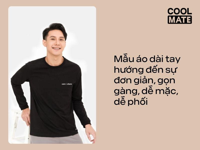 Mẫu áo dài tay hướng đến sự đơn giản, gọn gàng, dễ mặc, dễ phối