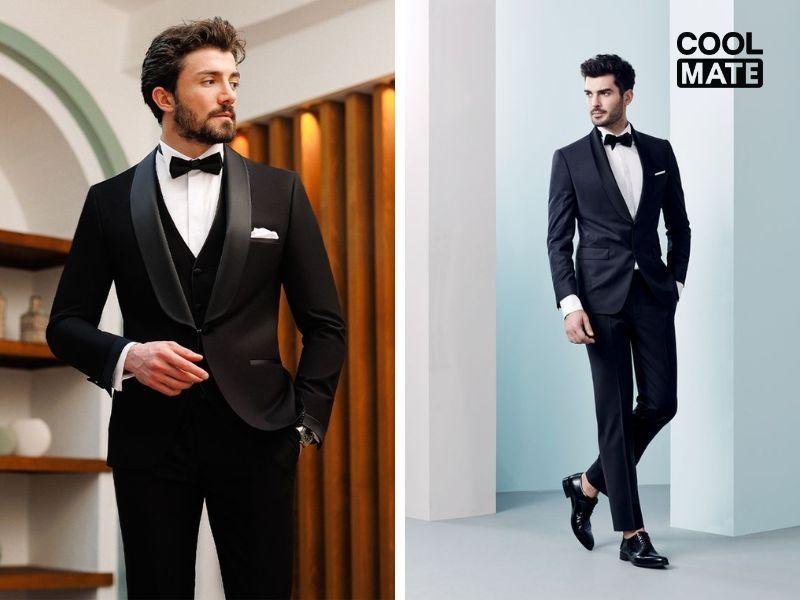 Bộ vest tuxedo trang trọng dành riêng cho nam giới