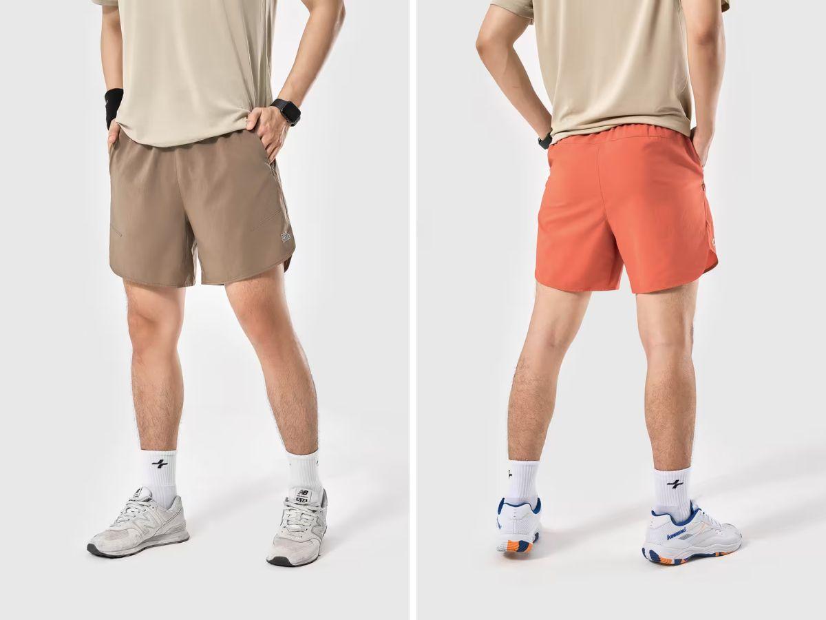 Sản phẩm Shorts thể thao nam 6inch túi zipped