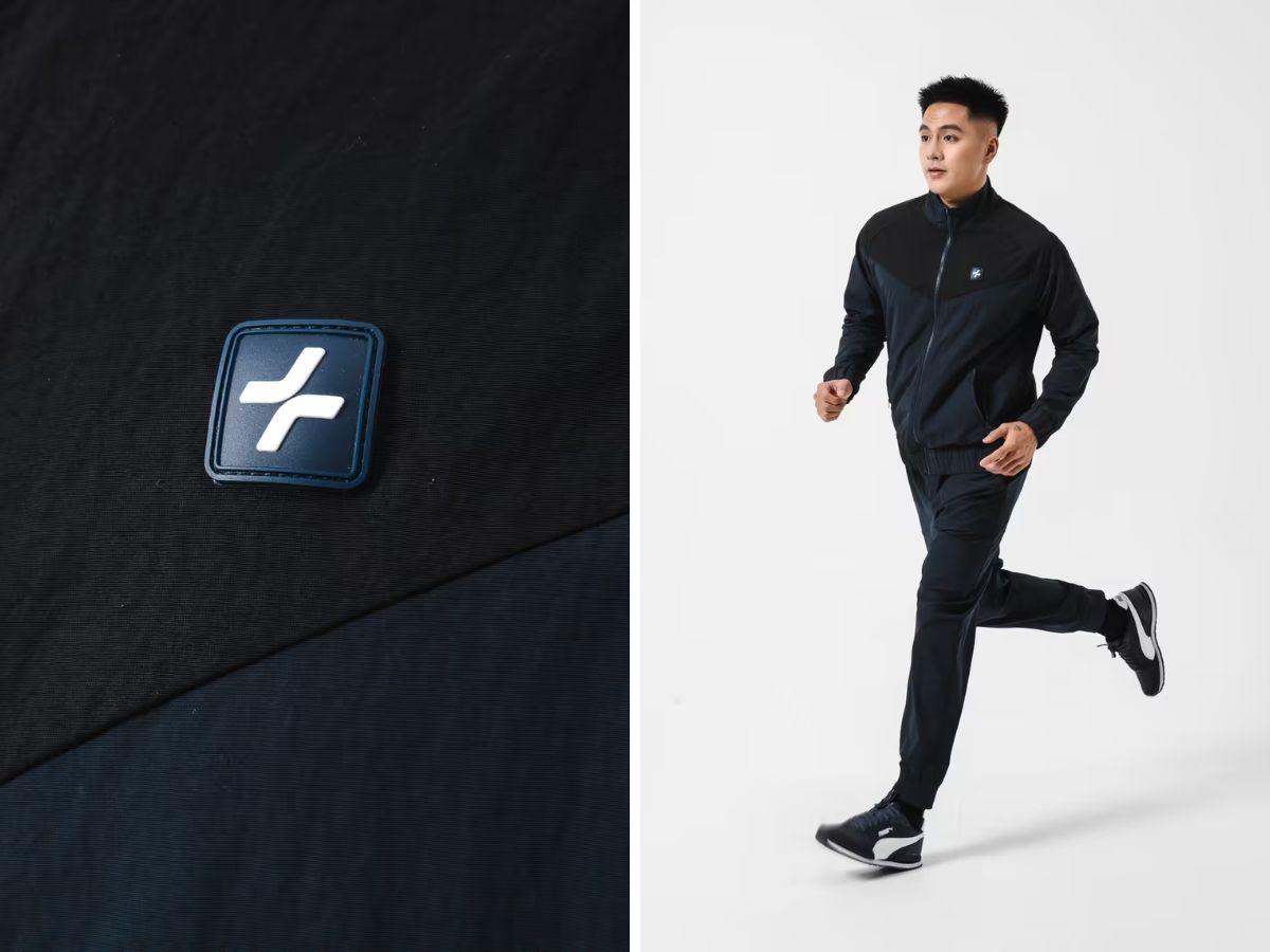 Áo được làm từ 100% Polyamide một loại vải nổi bật với độ bền cao