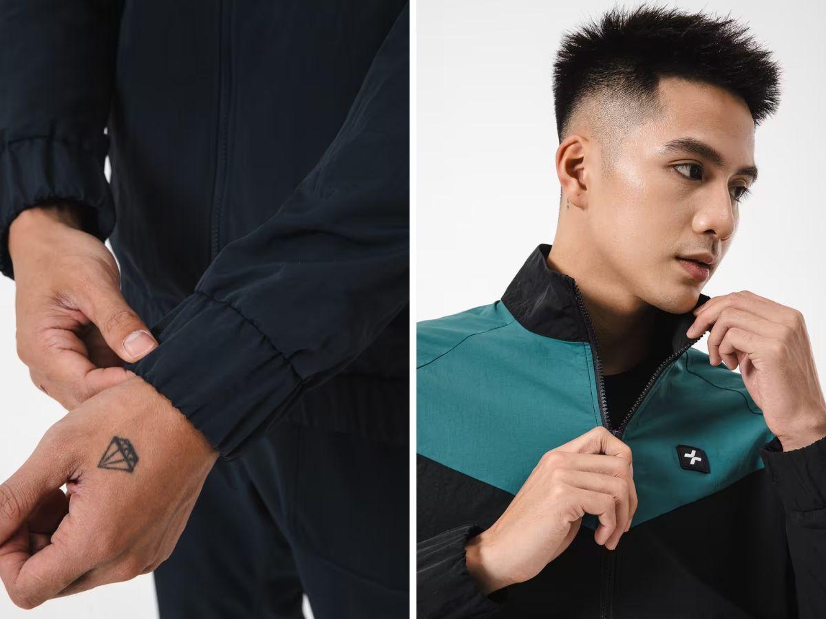 Áo khoác giữ đúng tinh thần windbreaker truyền thống