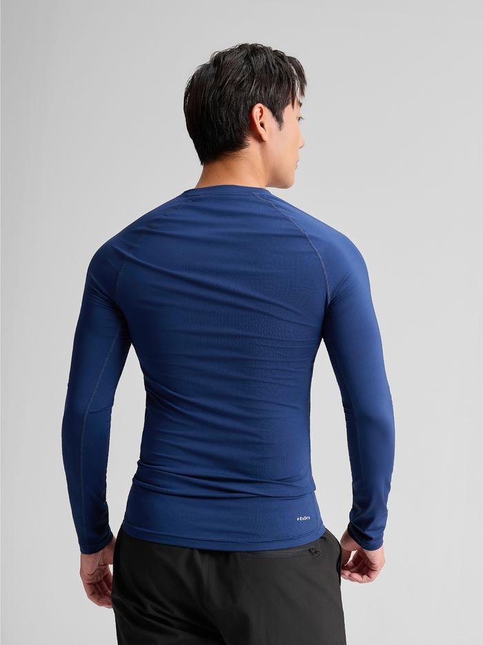 Áo dài tay thể thao nam Logo Active Slim - undefined