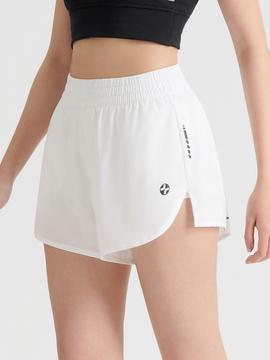 Quần shorts nữ chạy bộ 2 lớp Pace shorts 3.5IN - undefined