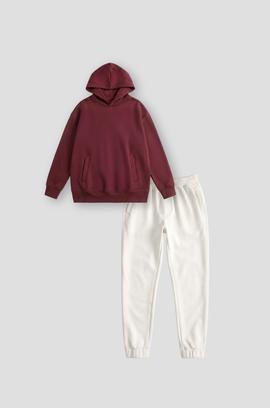 Set nỉ nam All-day Hoodie - Đỏ - undefined