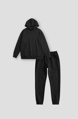 Set nỉ nam All-day Hoodie - Đen - undefined