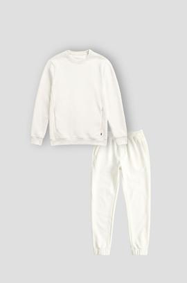 Set nỉ nam All-day Sweatshirt - Trắng - undefined