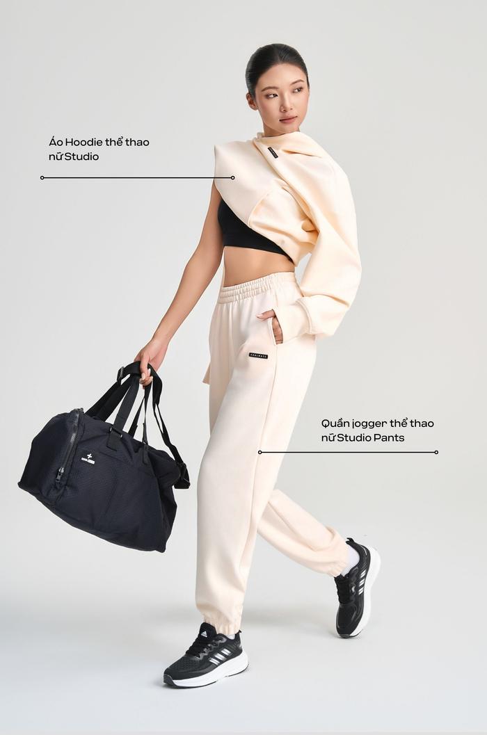 Set nỉ nữ Studio Hoodie & Jogger - undefined