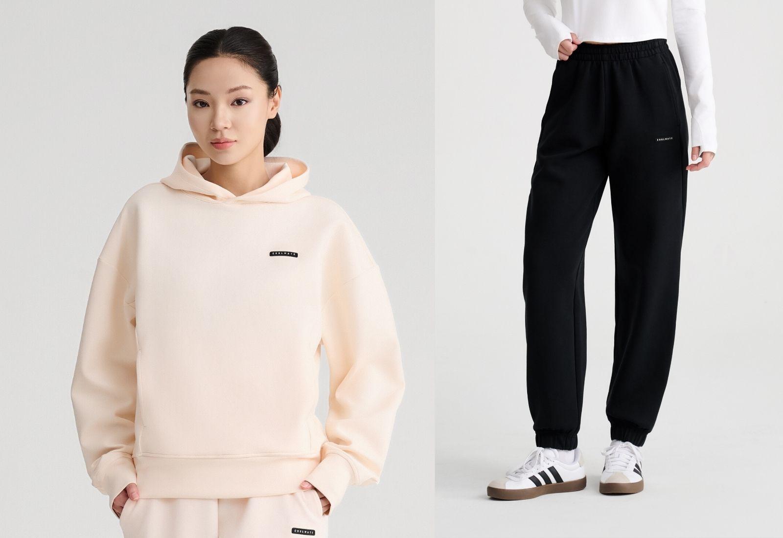 Set nỉ nữ Studio Hoodie & Jogger