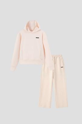 Set nỉ nữ Studio Hoodie & Quần suông - undefined