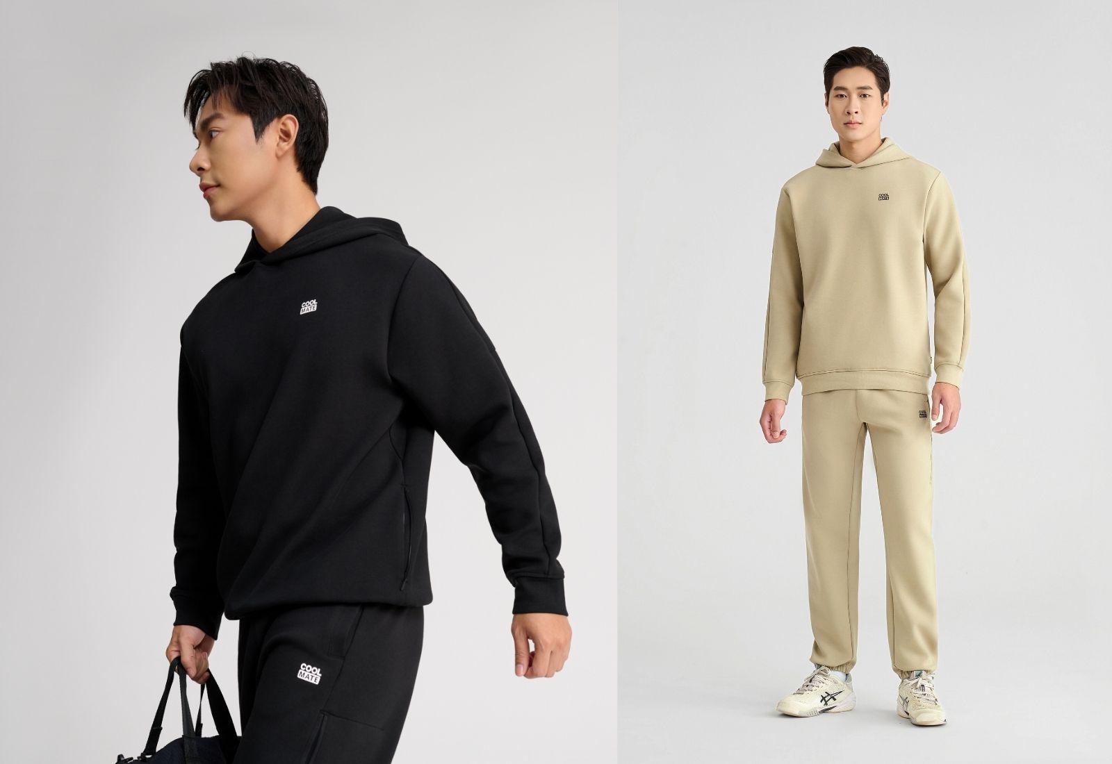 Set nỉ nam Vital Active Hoodie
