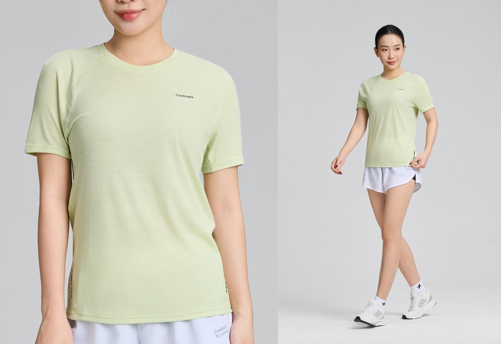 Áo thun chạy bộ nữ Essentials