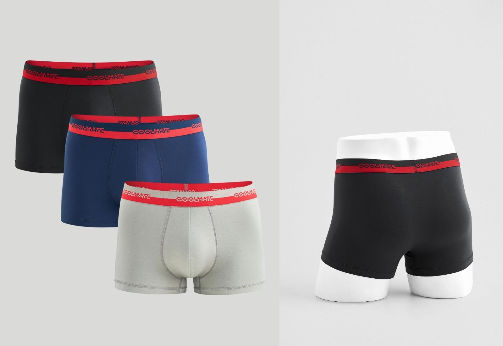 Combo 3 Quần Lót Nam Trunk Bamboo Fortune