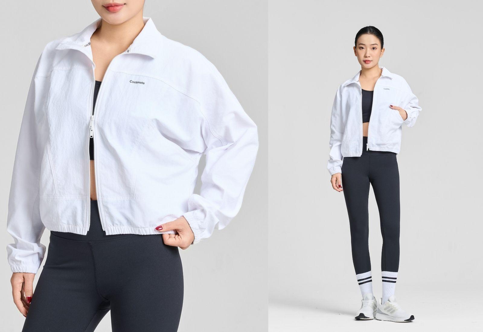 Áo khoác nữ thể thao Windbreaker