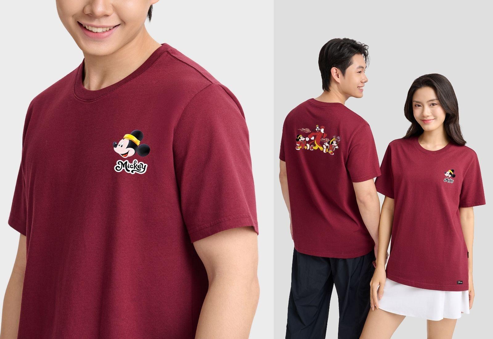 Áo Thun Mickey Du xuân