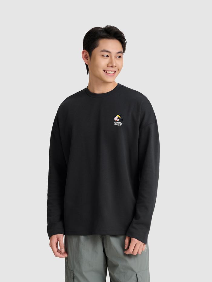 Áo dài tay Relax Mickey Hí hửng - undefined