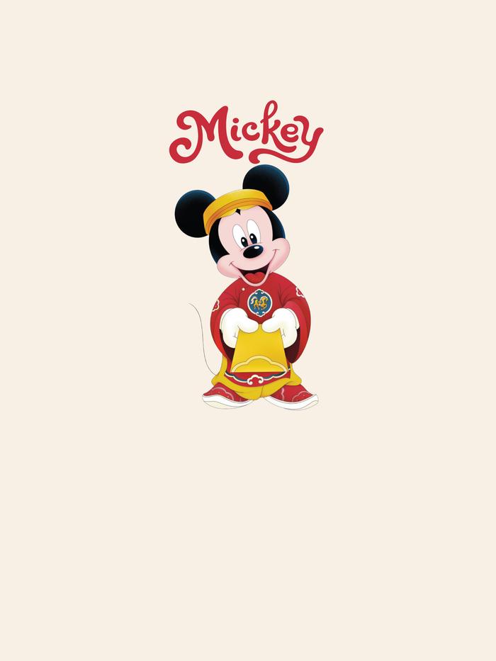 Áo dài tay Relax Mickey Lì xì - undefined