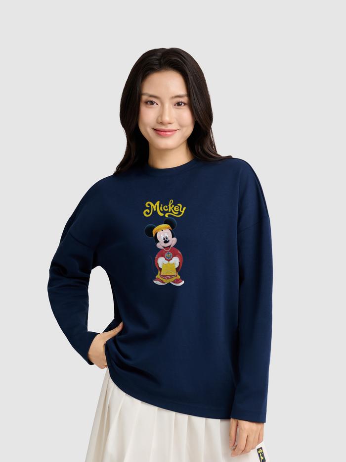 Áo dài tay Relax Mickey Lì xì - undefined