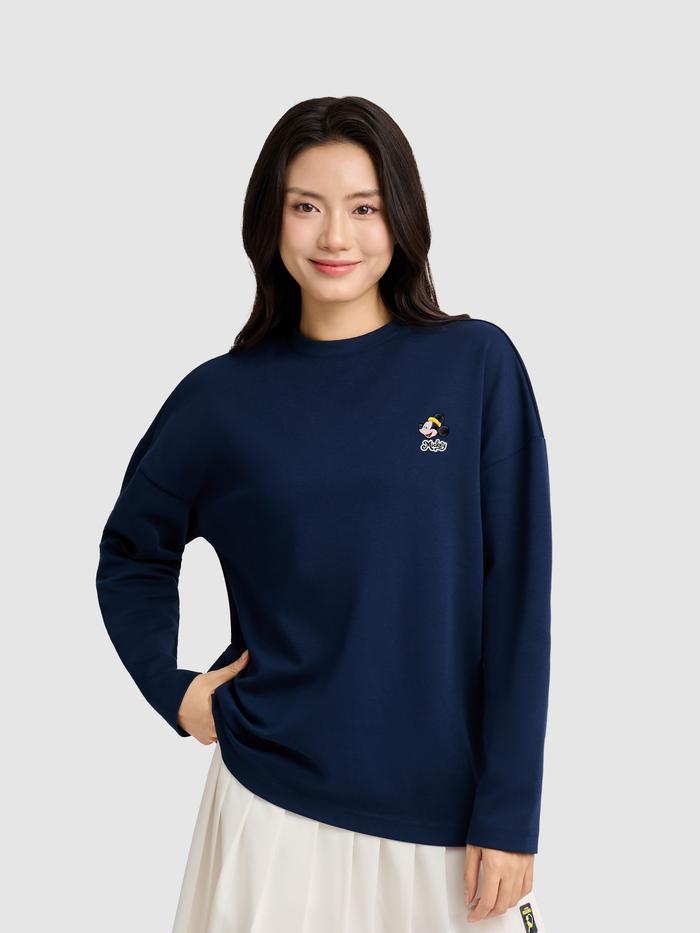 Áo dài tay Relax Mickey Vui đùa ngày Tết - undefined