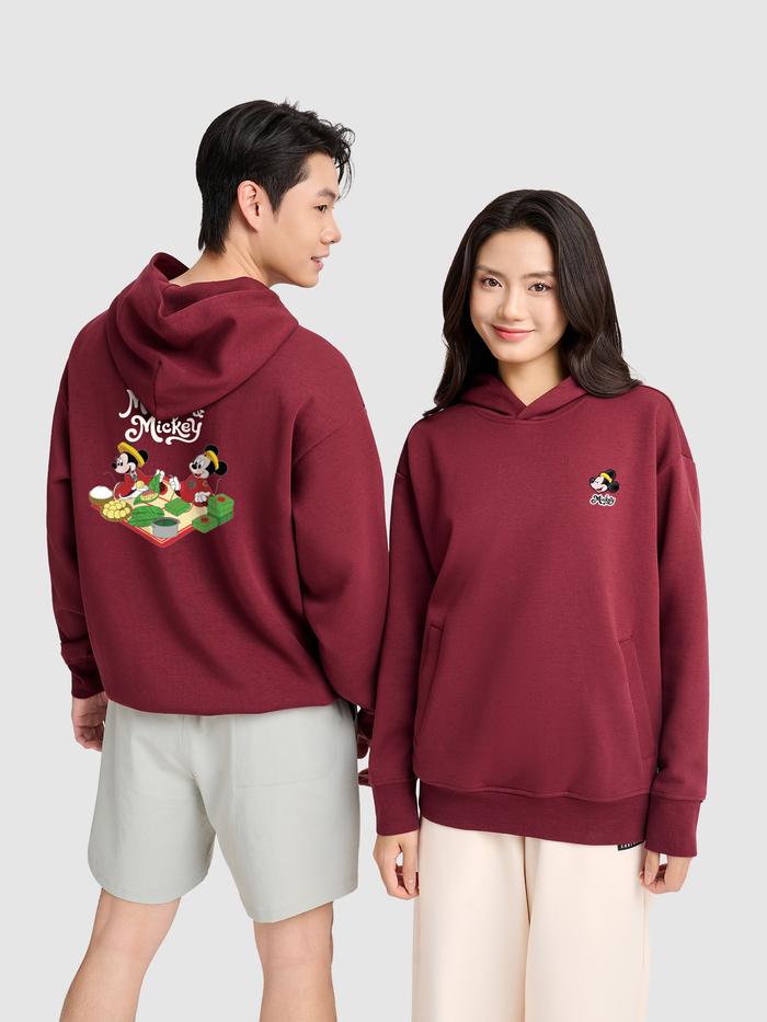 Áo nỉ Hoodie Mickey & Minnie chào Tết - undefined