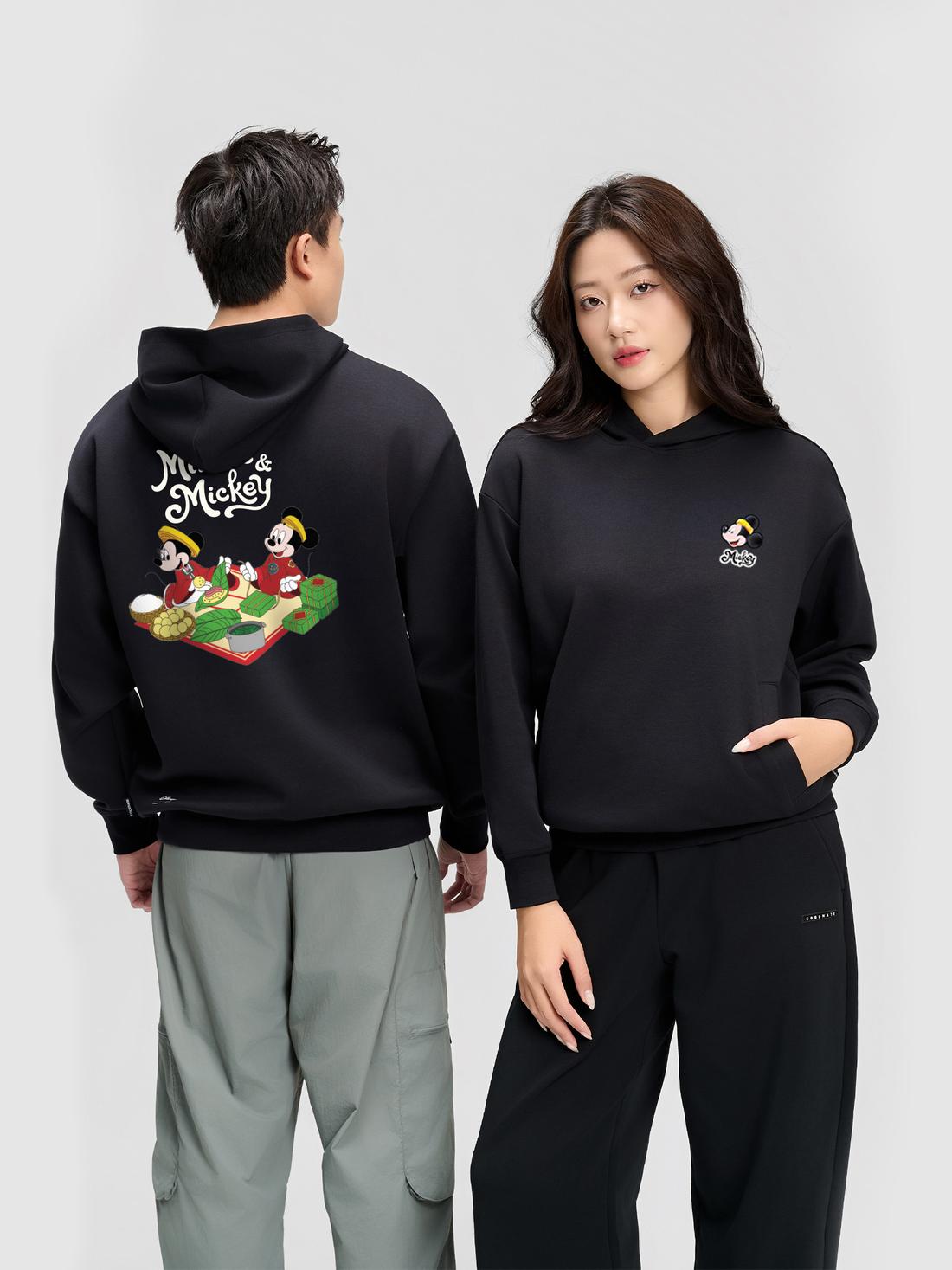 Áo nỉ Hoodie Mickey & Minnie chào Tết - undefined
