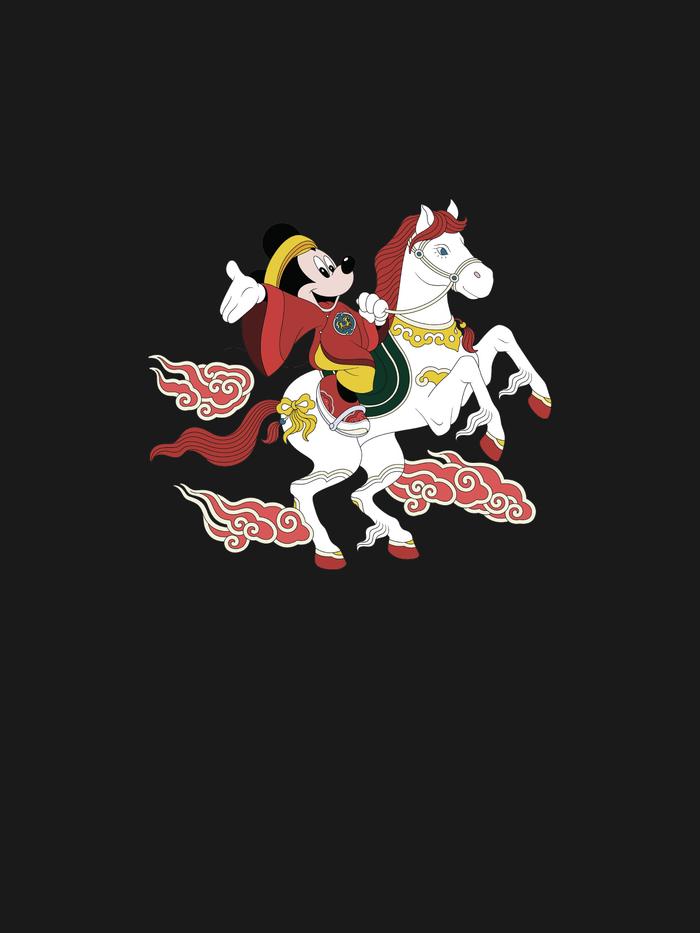 Áo nỉ Hoodie Năm con Ngựa - undefined