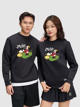 Áo nỉ Sweatshirt Mickey nấu Bánh Chưng - undefined