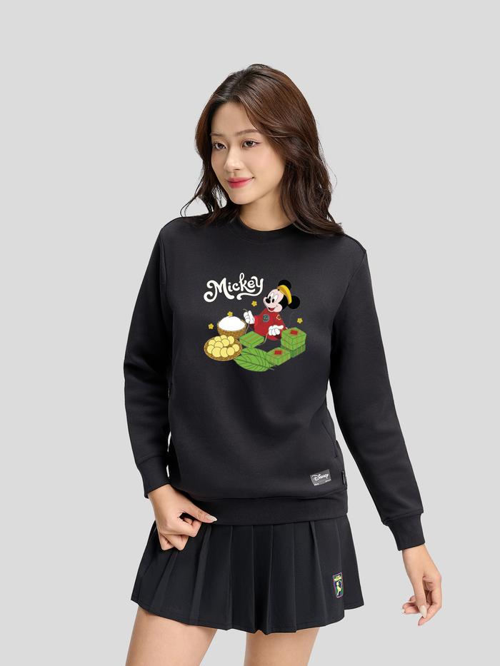 Áo nỉ Sweatshirt Mickey nấu Bánh Chưng - undefined