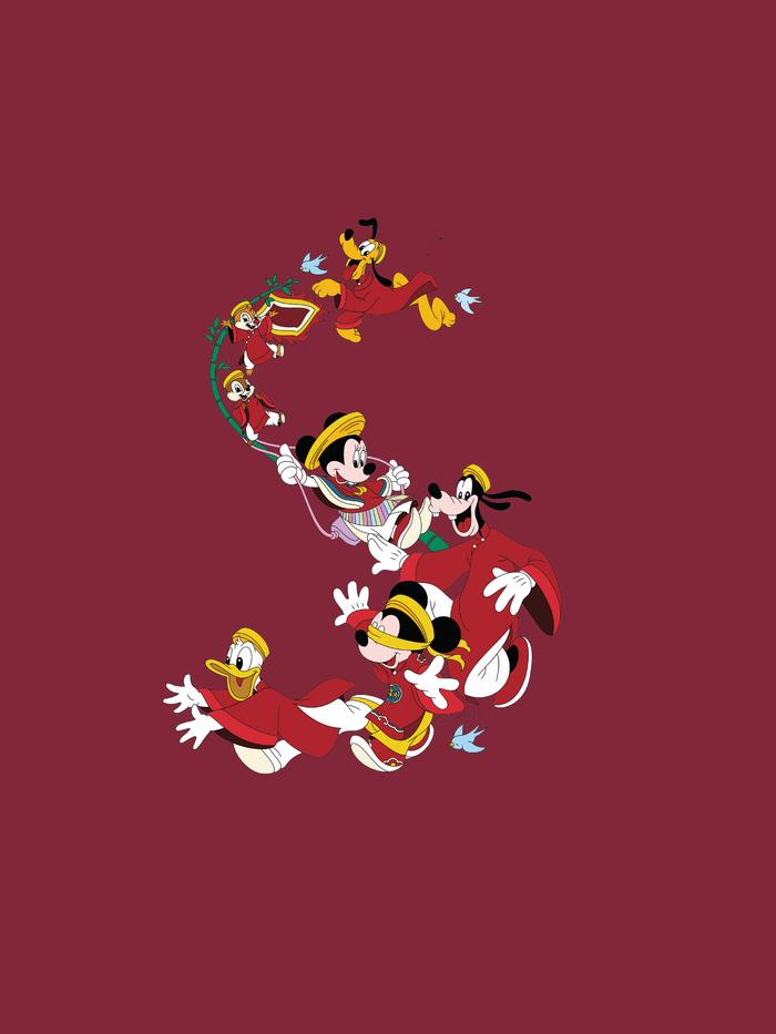 Áo Thun Mickey Vui Xuân - undefined