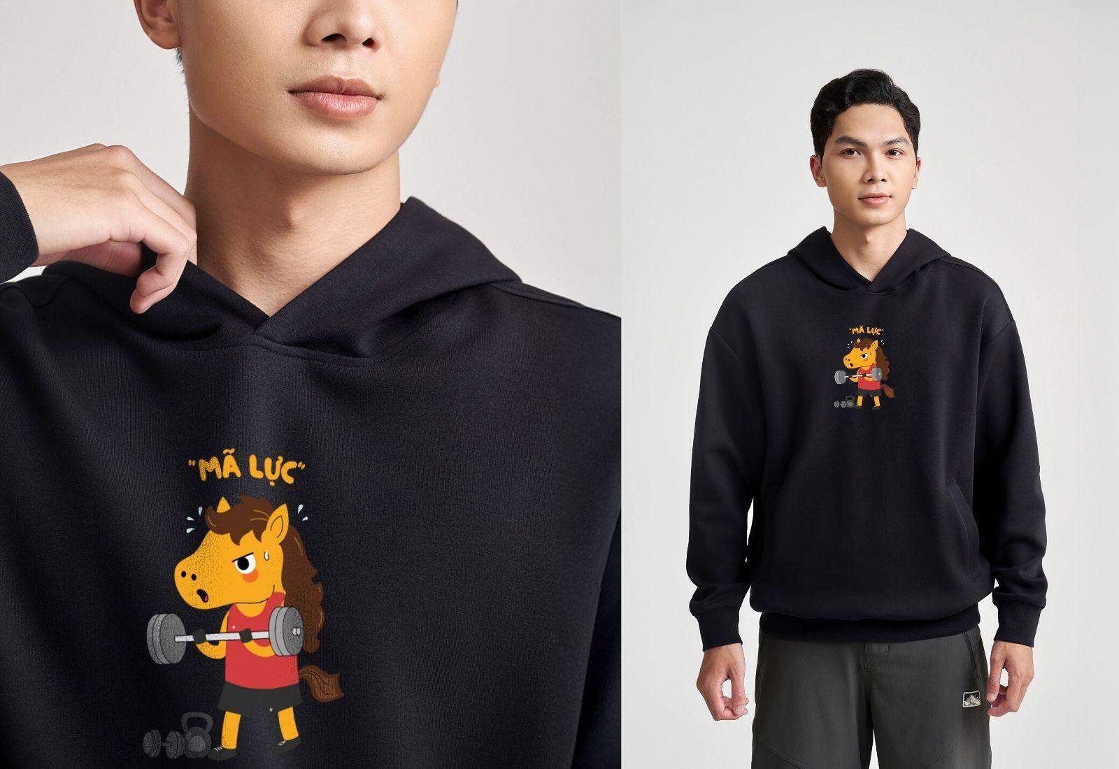 Áo Hoodie Care & Share - Áo mới mùa đông - Mã lực