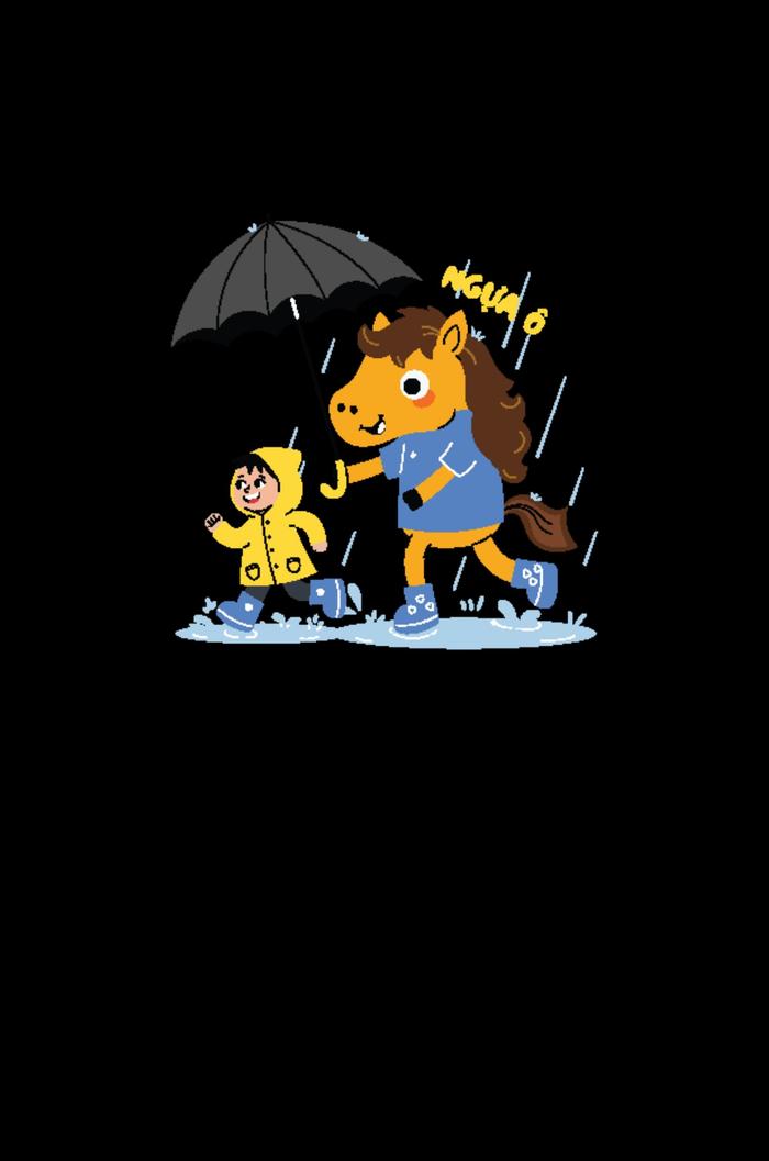 Áo Hoodie Care & Share - Áo mới mùa đông - Ngựa Ô - undefined